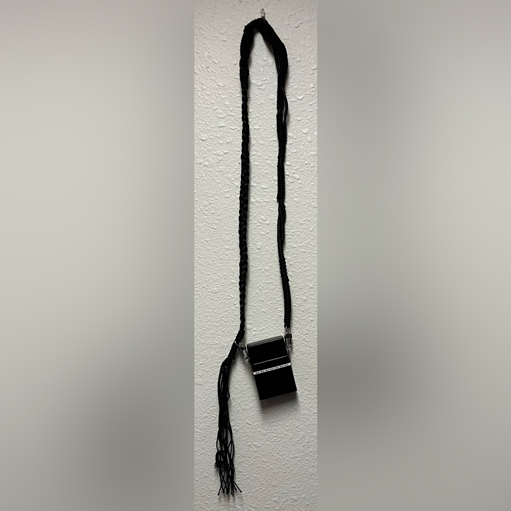 NEW RHUDE Fumer Mal messenger bag Cigarette Shoulder Cross Body Black White